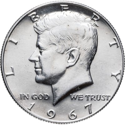 купить США 1/2 доллара (50 центов) 1967 Кеннеди