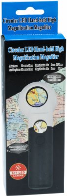 купить Лупа с 16-кратным и 30-кратным увеличением, с подсветкой