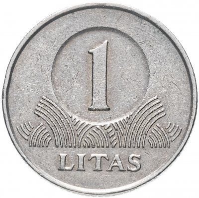 купить Литва 1 лит (litas) 2001