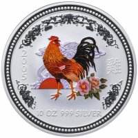 купить Австралия 10 долларов (dollars) 2005 "Год петуха, Лунный календарь"