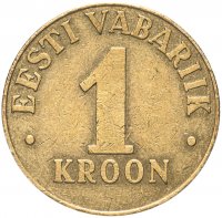 купить Эстония 1 крона (kroon) 1998-2006, случайная дата