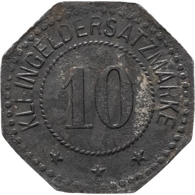 купить Германия, город Виттенберг, нотгельд 10 пфеннигов 1917