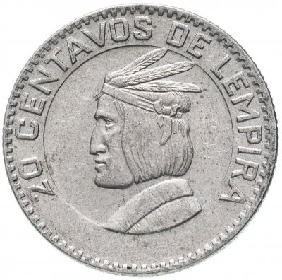 купить Гондурас 20 сентаво (centavos) 1967