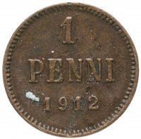 купить 1 пенни (penni) 1912