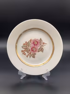 купить Тарелка десертная, фарфор, Дружковский фарфоровый завод, СССР, 1970-1990 гг.