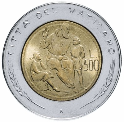 купить Ватикан 500 лир (lire) 1982 Образование