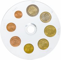 Купить Австрия 2002 набор из 8 монет евро в официальном буклете