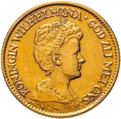 купить Нидерланды 10 гульденов (gulden) 1912