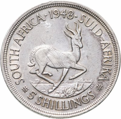 купить ЮАР 5 шиллингов (shillings) 1948