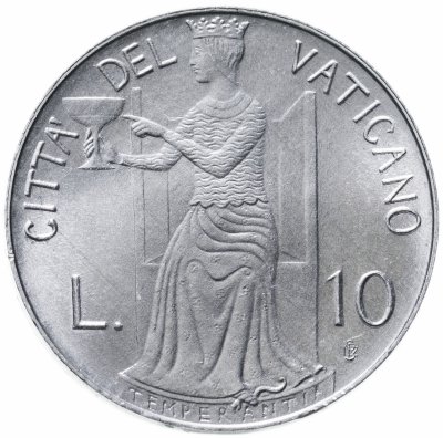 купить Ватикан 10 лир (lire) 1979