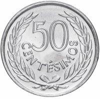 купить Уругвай 50 сентесимо 1965
