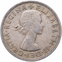 купить Великобритания 1/2 кроны (crown) 1962