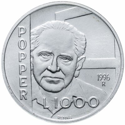 купить Сан-Марино 1000 лир (lire) 1996 "Карл Раймунд Поппер"