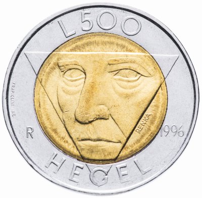 купить Сан-Марино 500 лир 1996 Фридрих Гегель