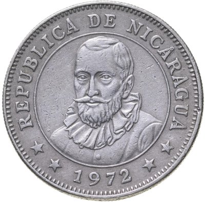 купить Никарагуа 1 кордоба (cordoba) 1972