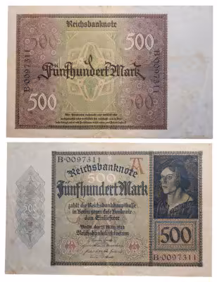 купить Германия 500 марок 1922