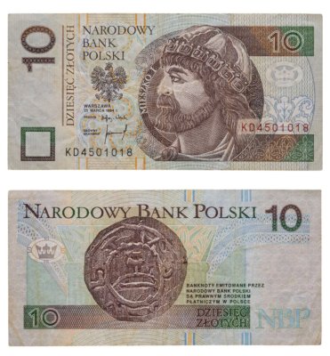 купить Польша 10 злотых 1994