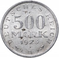 купить Германия 500 марок 1923 A