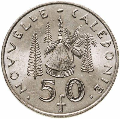 купить Новая Каледония 50 франков (francs) 2009