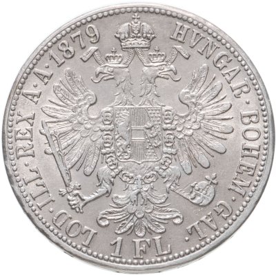 купить Австрия 1 флорин (florin) 1879