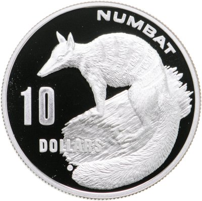 купить Австралия 10 долларов 1995 "Сумчатый муравьед"