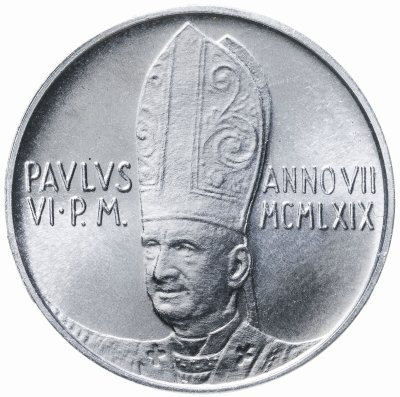 купить Ватикан 10 лир (lire) 1969