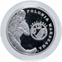 Купить Польша 2 злотых 2011 "Футбольный клуб Полония. Варшава"