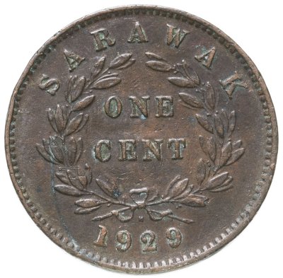 купить Саравак 1 цент (cent) 1929