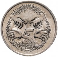 Купить Австралия 5 центов (cents) 1977