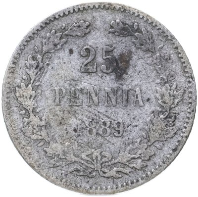 купить 25 пенни (pennia) 1889 L