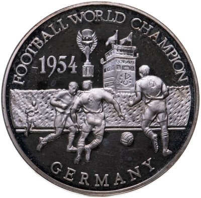 купить Замбия 500 квач 2001 "Чемпионат мира по футболу 1954"