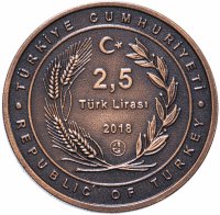 купить Турция 2½ лиры 2018 "Ходжа Насреддин"