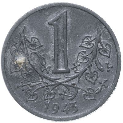 купить Богемия и Моравия 1 крона (crown) 1943