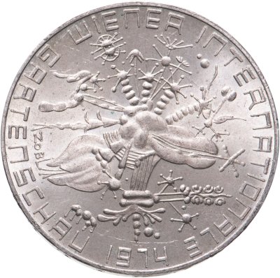 купить Австрия 50 шиллингов (shilling) 1974 Международная Венская выставка цветов