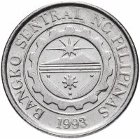 купить Филиппины 1 песо 1993-2014 Хосе Ризал (VF-XF)