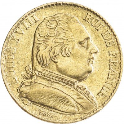 купить Франция 20 франков 1815