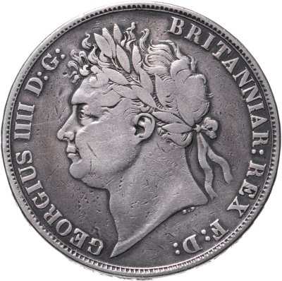купить Великобритания 1 крона (crown) 1821