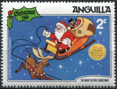 купить Ангилья Почтовая марка 1981 "Рождество 1981 (IV)"