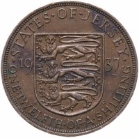 купить Джерси 1/12 шиллинга (shilling) 1937