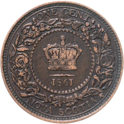 купить Канада провинция Новая Шотландия 1 цент 1861