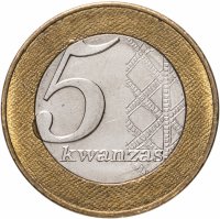 купить Ангола 5 кванз (kwanzas) 2012