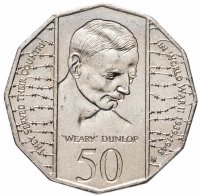 купить Австралия 50 центов (cents) 1995 "50 лет со дня окончания Второй Мировой войны"