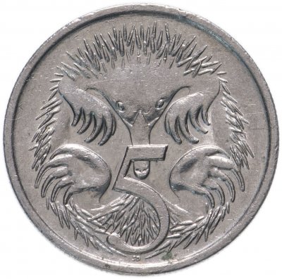 купить Австралия 5 центов (cents) 1987-1997 королева средних лет