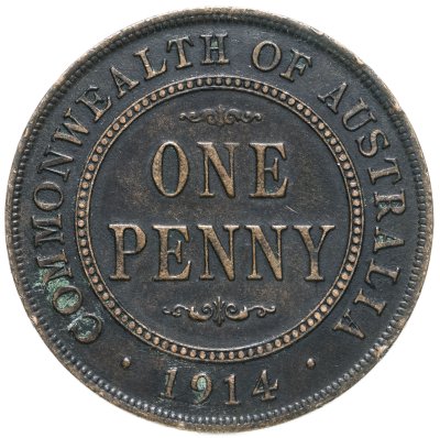 купить Австралия 1 пенни (penny) 1914