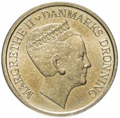 купить Дания 20 крон (kroner) 2010 70 лет со дня рождения королевы Маргрете II