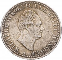 Купить Германия (Ганновер) 1 талер 1862