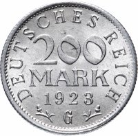 купить Германия 200 марок 1923 G