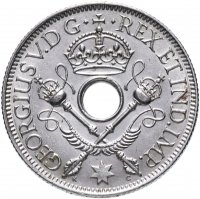 Купить Новая Гвинея 1 шиллинг (shilling) 1935 Георг V