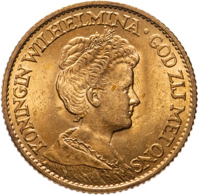 купить Нидерланды 10 гульденов (gulden) 1913