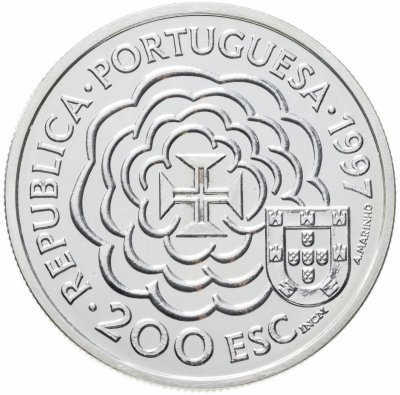купить Португалия 200 эскудо (escudos) 1997 (VIII серия португальских открытий - Бенто ди Гойш)